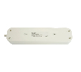 Удлинитель 3-местный с/з с выключ. STEKKER HM071-31-02 3x1мм2, 2м, 250В, 16А, 1USB+2C, 2.4A, сер Home, белый