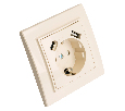 Розетка 1-местная с/з STEKKER, PST16-9016-02, 250В, 16А с USB+ type C, серия Эрна, слоновая кость