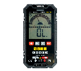 MTM HT125B Мультиметр цифровой, 4000 отсчетов, 2 батареи тип ААА 1,5В, автоматический, черный