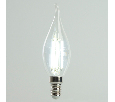Лампа светодиодная Feron.PRO LB-1216 Свеча на ветру E14 6W 175-265V 6400K