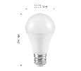 Лампа светодиодная диммируемая Feron LB-931 Шар E27 12W 230V 2700K