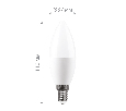 Лампа светодиодная диммируемая Feron LB-771 Свеча E14 11W 230V 4000K