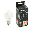 Лампа светодиодная Feron.PRO LB-1106 Шар E27 1000LM 6W 175-265V 6400K