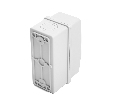Бокс настенный STEKKER EBX50-1/02-65 2 модуля, пластик, серия Standart