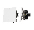 Механизм выключателя управления шторами SWT-TENDO-MKR2-PL-WH (230V, 10A) (Arlight, -)
