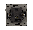 Механизм выключателя одноклавишный непроходной SWT-TENDO-MK01-PL-GR (230V, 10A) (Arlight, -)