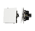 Механизм звонкового выключателя SWT-TENDO-MKR1-SFPL-WH (230V, 10A) (Arlight, -)