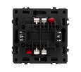 Механизм выключателя двухклавишный проходной LED SWT-NOBE-MKP2-SFPL-L-GR (230V, 10A) (Arlight, -)