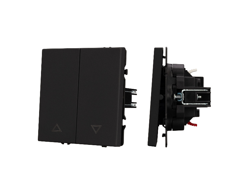 Механизм выключателя управления шторами SWT-NOBE-MKR2-SFPL-BK (230V, 10A) (Arlight, -)