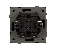 Механизм выключателя двухклавишный проходной SWT-TENDO-MKP2-SFPL-GR (230V, 10A) (Arlight, -)