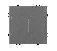 Механизм выключателя одноклавишный проходной LED SWT-NOBE-MKP1-SFPL-L-GR (230V, 10A) (Arlight, -)