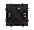 Механизм выключателя одноклавишный непроходной SWT-NOBE-MK01-SFPL-BK (230V, 10A) (Arlight, -)