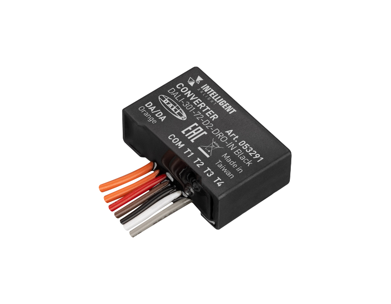 INTELLIGENT ARLIGHT Конвертер DALI-301-72-D2-DRO-IN Black (BUS) (IARL, Пластик)