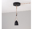 Чаша накладная для блока питания ART-INBELT-CANOPY-SURFACE-POWER (BK, 48V) (Arlight, -)