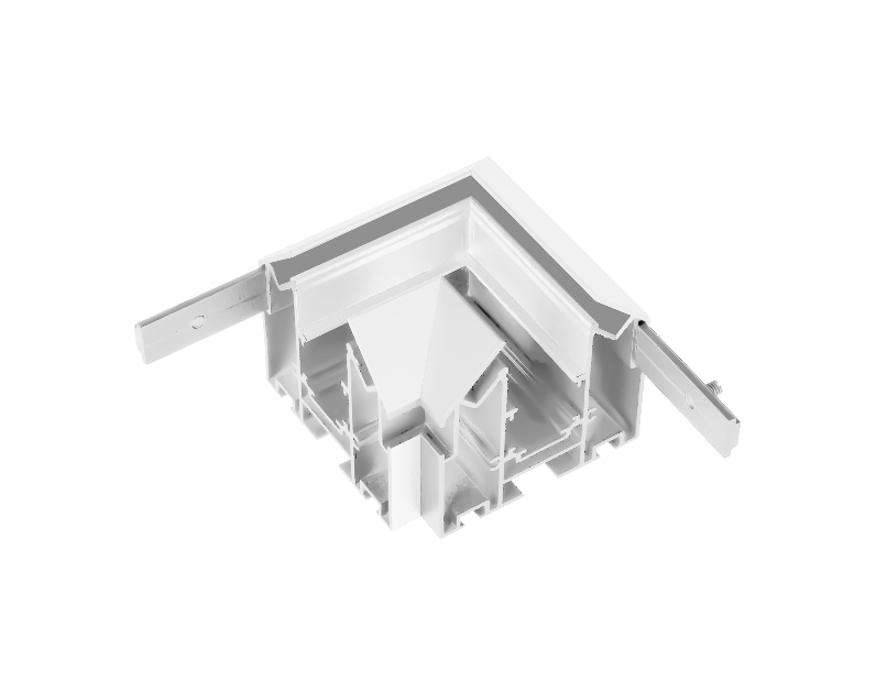 Коннектор угловой MAG-ORIENT-CON-2653-STR-G-L90 (WH) (Arlight, IP20 Металл, 3 года)