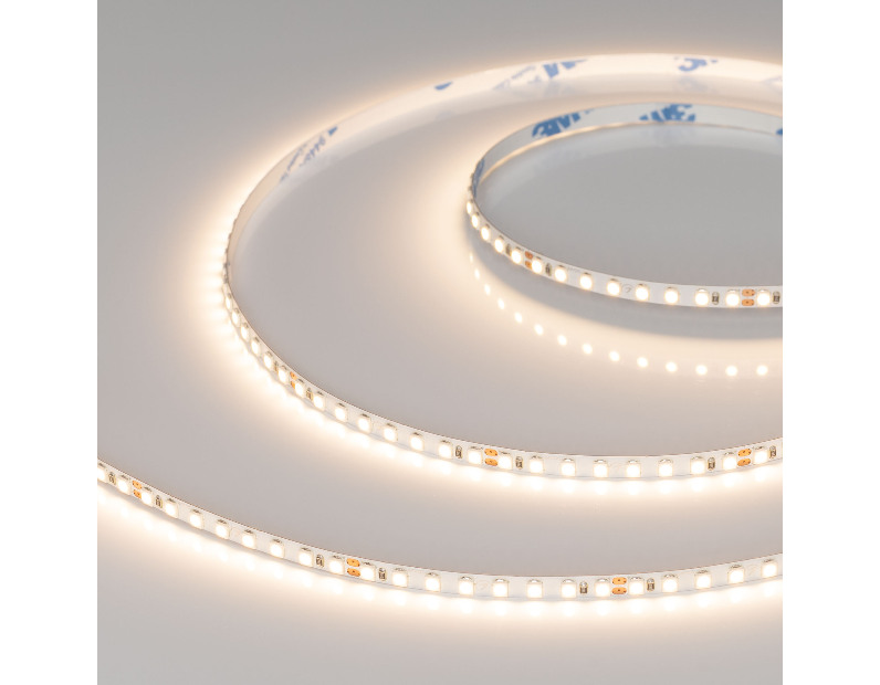 Лента UL-A160-5mm 24V Warm3000 (9.6 W/m, IP20, 5m) (Arlight, Открытый)