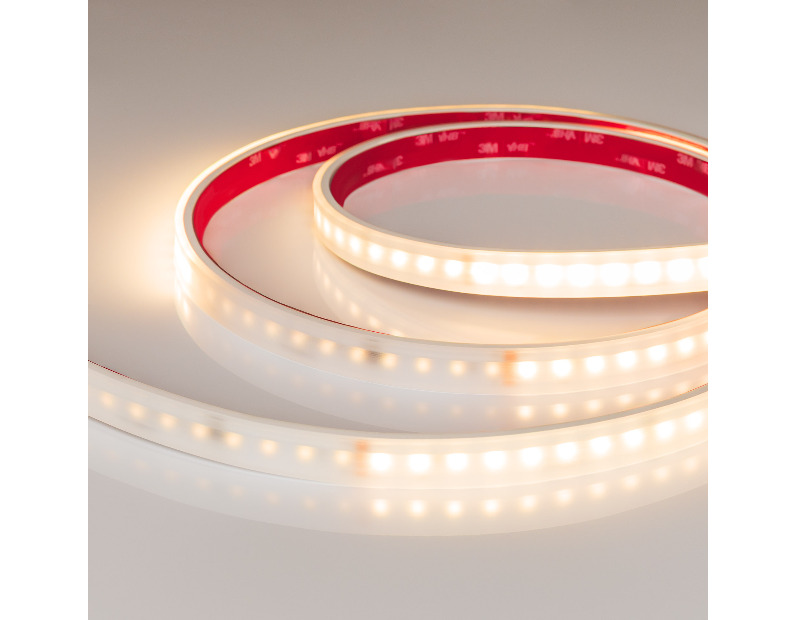 Лента герметичная DMX-PS-A96-14mm 24V Warm2700-PX12 (14 W/m, IP67, 5m) (Arlight, CRI>90)