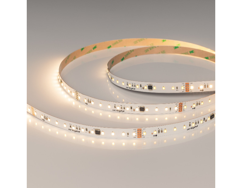 Лента DMX-A96-12mm 24V Warm3000-PX12 (14 W/m, IP20, 5m) (Arlight, CRI>90)