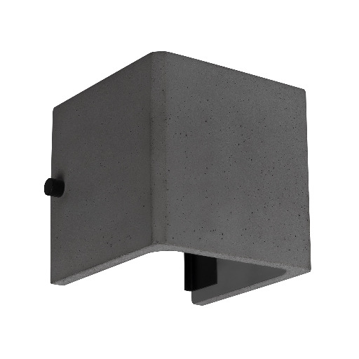 Светильник LGD-PERAN-WALL-S120x120-6W Warm3000 (BK, 0-80 deg, 230V) (Arlight, IP65 Бетон, 3 года) 051748