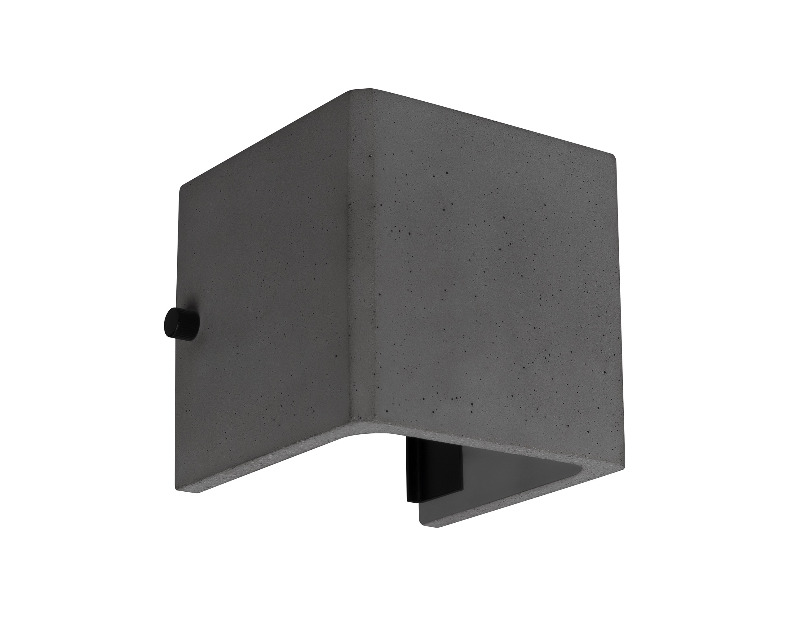 Светильник LGD-PERAN-WALL-S120x120-6W Warm3000 (BK, 0-80 deg, 230V) (Arlight, IP65 Бетон, 3 года)