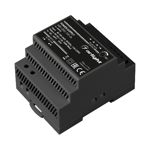 Блок питания ARV-DRS-100-24 (24V, 4.2A, 100W) (Arlight, IP20 DIN-рейка 5 лет) 059902