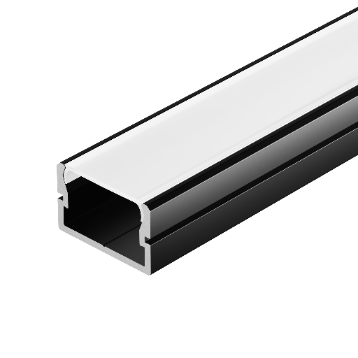Профиль SILER-3000 ANOD BLACK (Arlight, Алюминий) 058962