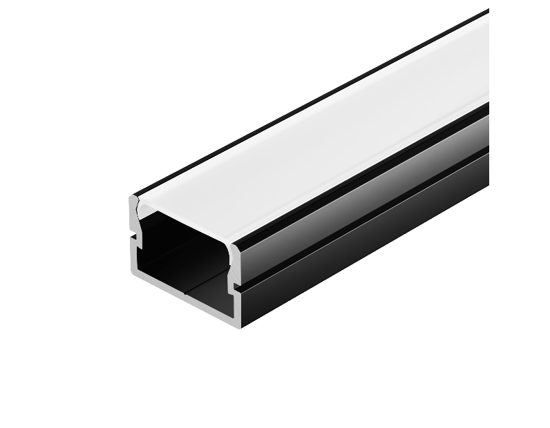 Профиль SILER-3000 ANOD BLACK (Arlight, Алюминий)