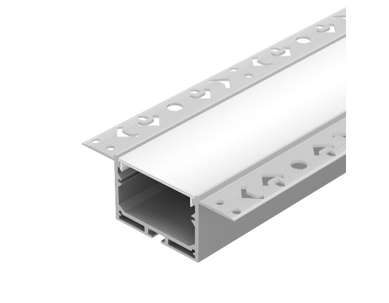 Профиль LINIA45-FANTOM-3000 ANOD (Arlight, Алюминий)