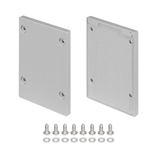 Заглушка IP-LINE-5475 SILVER глухая (Arlight, Металл) 055284