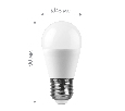 Лампа светодиодная Feron LB-990 Шарик E27 15W 175-265V 6400K