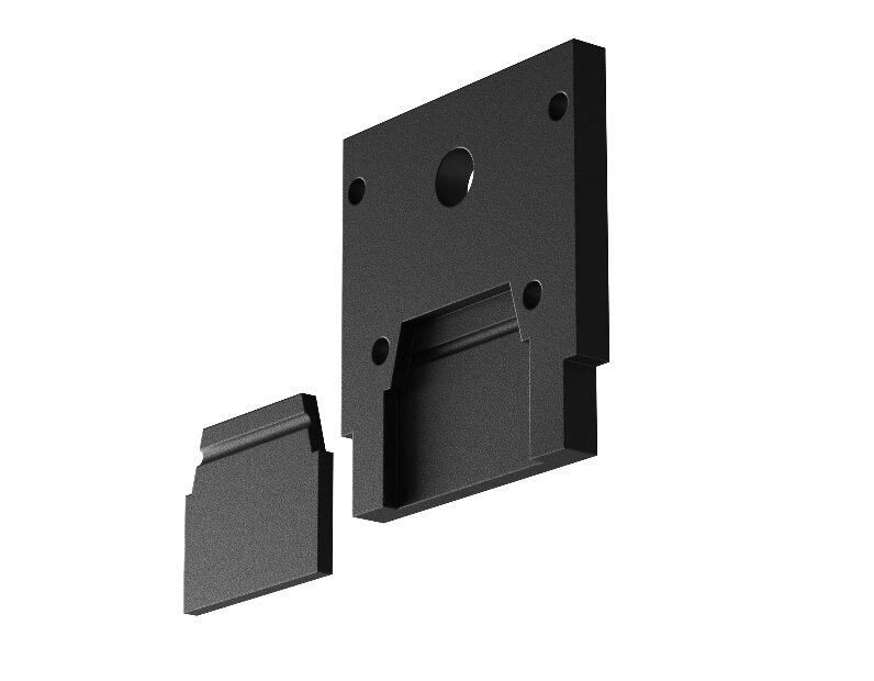 Комплектующие для встраиваемой трековой системы Technical Accessories for tracks Exility TRA034EC-SCCL-42B