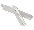 Светильник на штанге Arte Lamp Rapid A1161PL-1WH