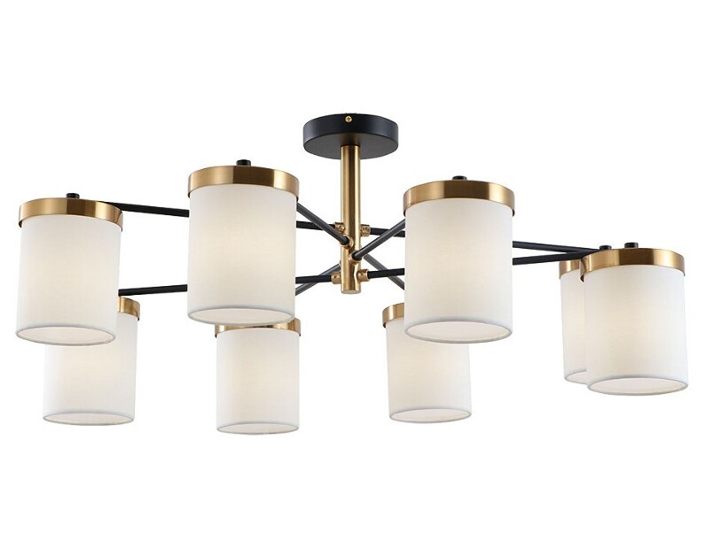 Люстра на штанге Arte Lamp Modello A4099PL-8BK