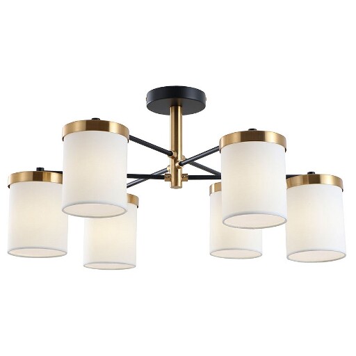 Люстра на штанге Arte Lamp Modello A4099PL-6BK
