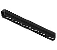Накладной светильник Arte Lamp Rapid A2969PL-1BK