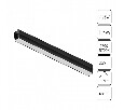 Накладной светильник Arte Lamp Rapid A2968PL-1BK
