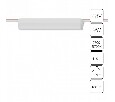 Накладной светильник Arte Lamp Rapid A2953PL-1WH