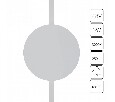 Накладной светильник Arte Lamp Rapid A1163PL-1WH