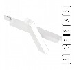 Светильник на штанге Arte Lamp Rapid A1160PL-1WH