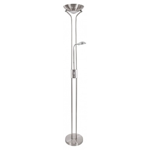 Торшер с подсветкой Arte Lamp Duetto A4329PN-2SS