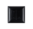 INTELLIGENT ARLIGHT Кнопочная панель SMART-RF-801-22-2G-DIM-SUF Black (3V, 2.4G) (IARL, IP20 Пластик, 5 лет)