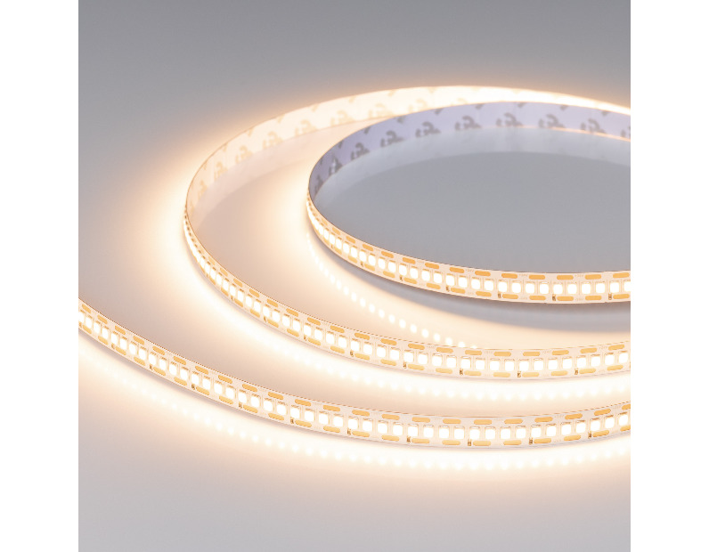 Лента FC-A240-10mm 24V Warm3000-CX1 (24 W/m, IP20, 5m) (Arlight, резка 1 светодиод)