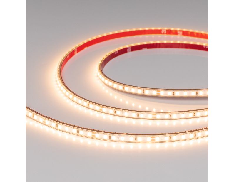 Лента герметичная RTW-PS-A140-7mm 24V Warm2700 (10 W/m, IP67, 5m) (Arlight, CRI>90)
