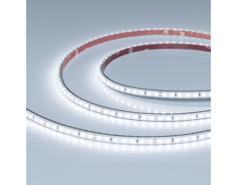 Лента герметичная RTW-PS-A140-7mm 24V White6000 (10 W/m, IP67, 5m) (Arlight, CRI>90)