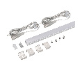 Набор для светодиодной подсветки ARL-KIT-SLIM-FC 24V Day4000 (14,4 W/m, IP20, 2m) (Arlight, Алюминий+пластик)