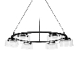 Люстра Lightstar 740167 Fico II