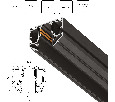Lightstar 509427 Шинопровод (трек)