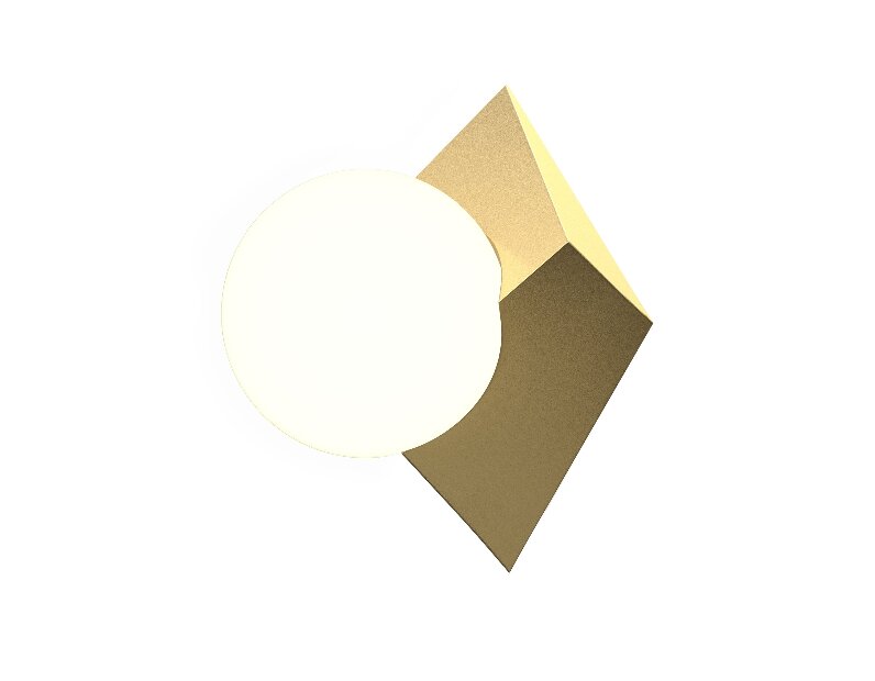 Настенный светильник (бра) Maytoni Cubeo MOD445WL-01BS