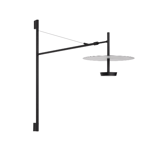 Светильник SP-CAMPANA-WALL-L1450-9W Warm3000 (BK, 130 deg, 230V, TELESCOPIC) (Arlight, IP20 Металл, 5 лет) 059596