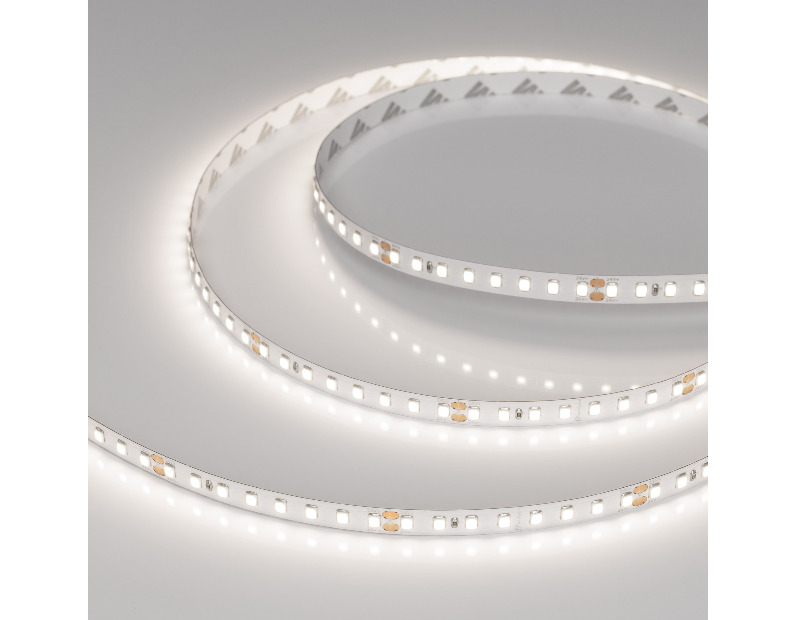 Лента RT-A128-8mm 24V Day5000 (10 W/m, IP20, 5m) (Arlight, высок.эфф.150 лм/Вт)